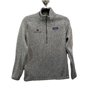 Patagonia 1/4 Zip  Better Sweater Gray Women Medium